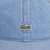 [lacoste] Unisex Organic Cotton Twill Denim Ball Cap RK6362-56GMKU