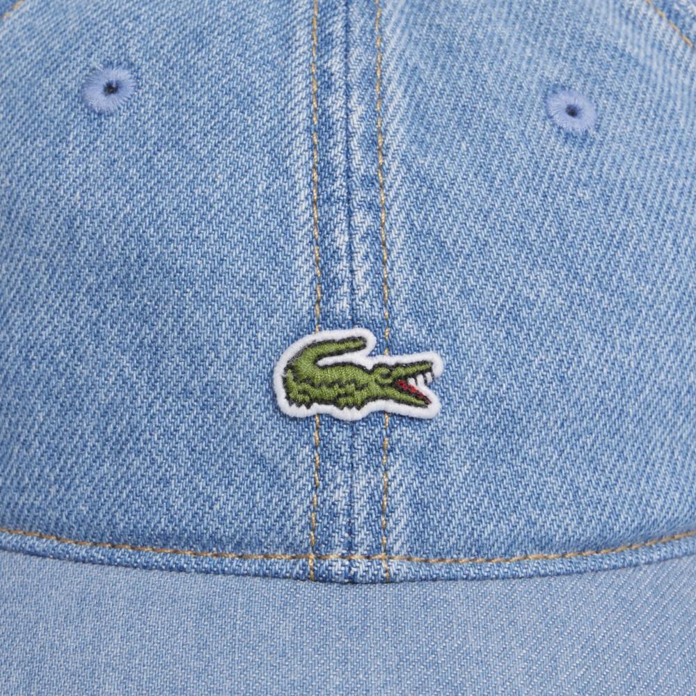 [lacoste] Unisex Organic Cotton Twill Denim Ball Cap RK6362-56GMKU