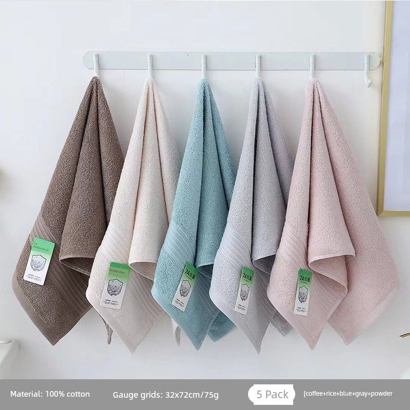 Water-Absorbing Bath Soft Comfortable Quick-Drying Pure Cotton Towel