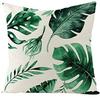 New Nordic Green Plant Printed Pillow Case Sofa Pillow Leaf Series Decorative Pillow Linen