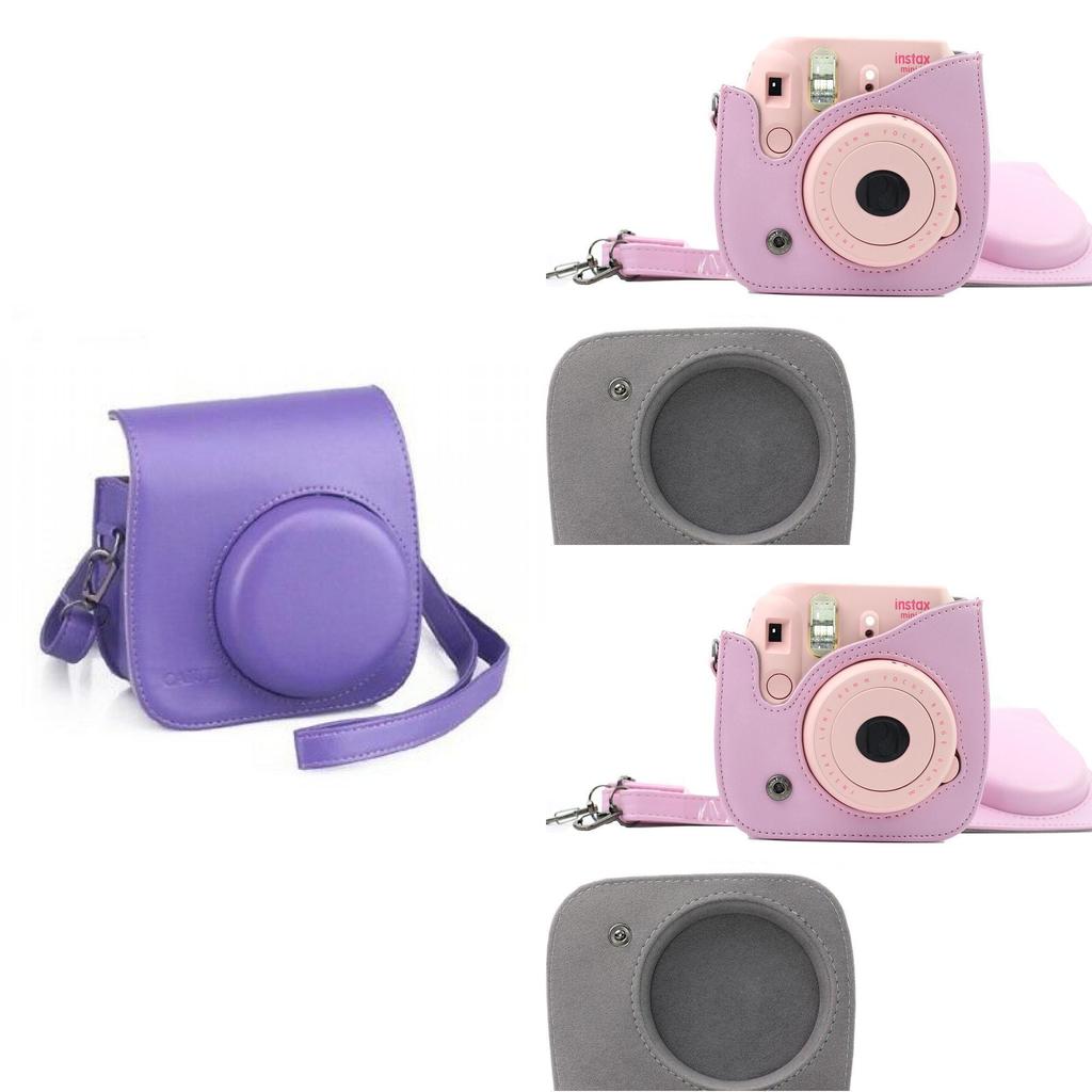 Instax Fujifilm For Mini 8 9 Film Camera Carrying Bag Shoulder Pu Case Hot Cover
