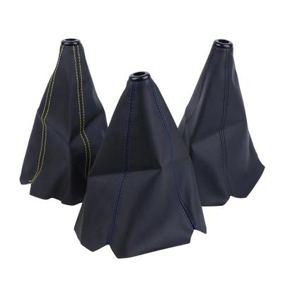 Multiple Styles Universal Pu Leather Car Gear Shift Collars Auto Manual Stick Shifter Knob Boot Cover Gaiter Accessories