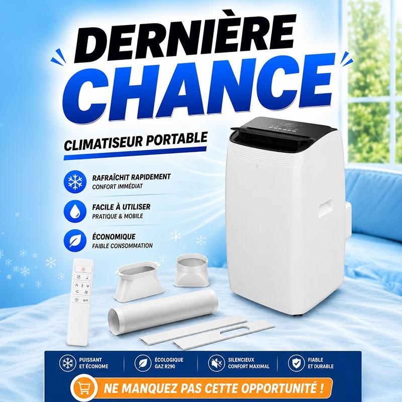 Reversible Mobile Air Conditioner 12,000 Btu - 3500w
