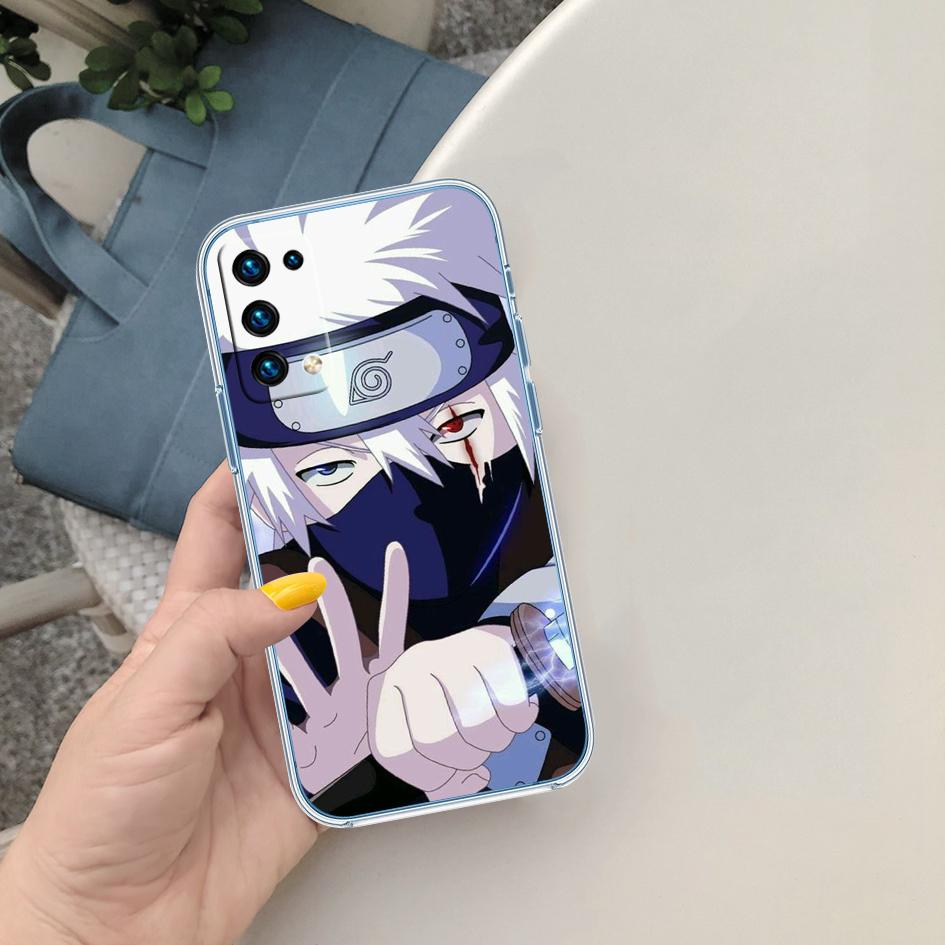 

LO68 Naruto Kakashi Soft Shell Transparent Phone Case for Motorola Moto G7 G8 G9 G84 G85 G73 G24 G15 Z2 Play Power Plus Motorola Moto G24