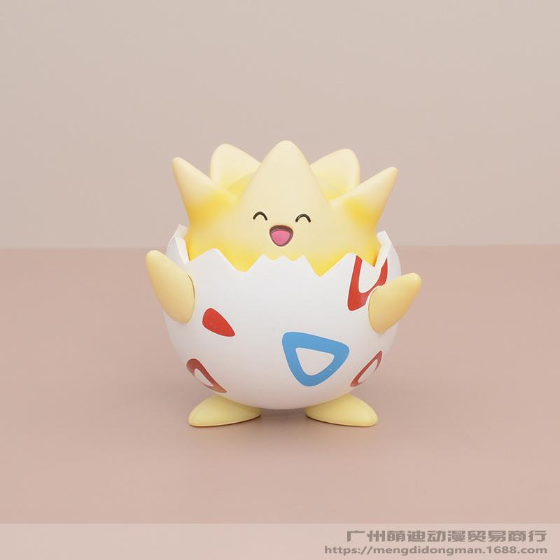 

Anime Pokemon Happy Togepi Cartoon Figures Car Desktop Ornament Cute Model Doll Boys And Girls Toys Surprise Gift Collectible