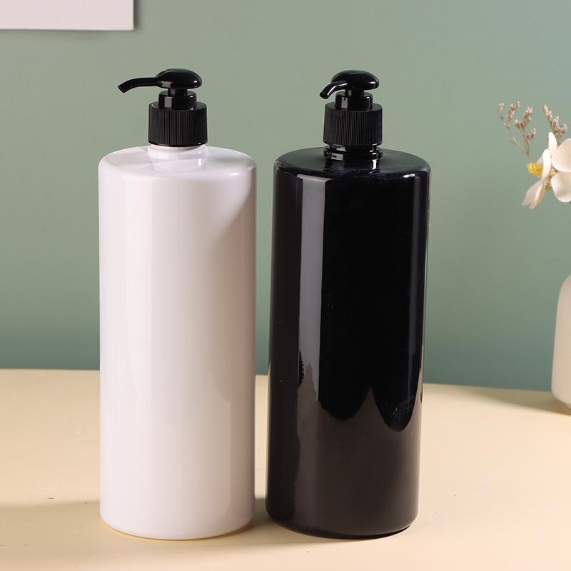 1Pcs 1000ml Refillable Soap Dispenser Large Capacity Shampoo Shower Gel Lotion Bottle Bathroom Liquid Storage Container