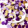 Purple Silver Confetti/Purple Birthday Party Decorations Centerpiece Table Party Decorations/Engagement Baby Shower/Wedding Purple Graduation 2025