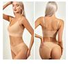 Adjustable Shapewear Set: High Elastic Breathable Camisole, Beautiful Back Vest, Thong, Underwire-Free, Anti-Sagging Bra.