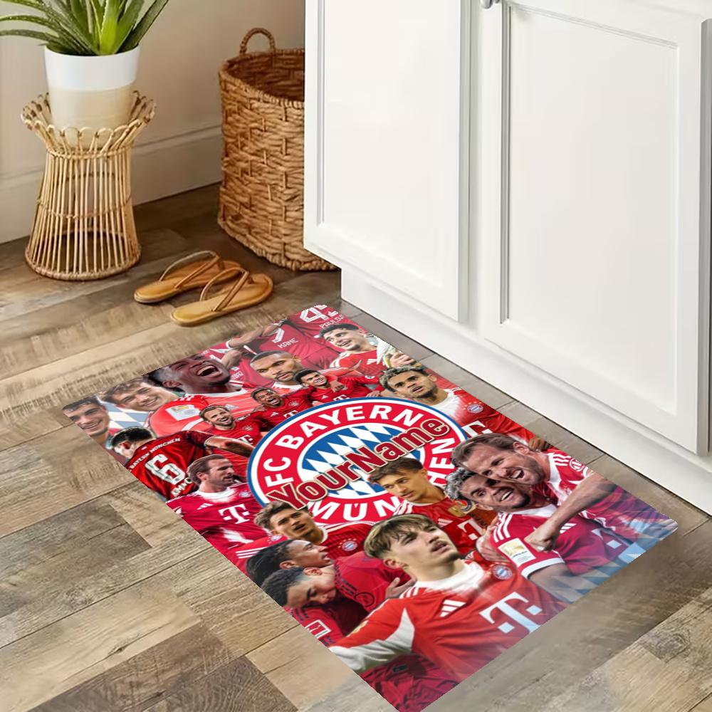 Bayern Munich Customize Your Name Kitchen Rug Runner Rug Laundry Mat Hallway Entryway The Best Gift Choice