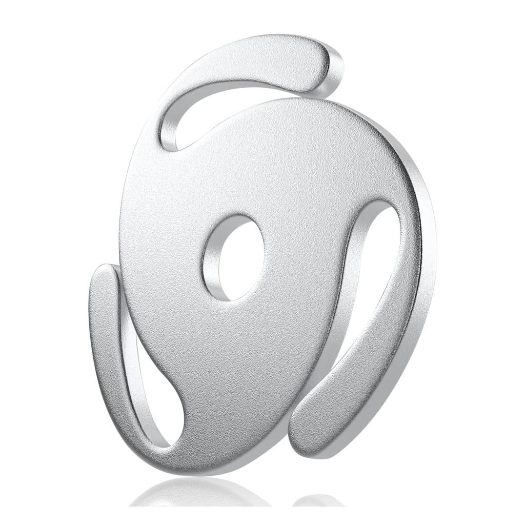 45 RPM Record Adapter Solid Aluminum Alloy High Stability 7 Inch Record 45 Record Spindle Adapter Inserts for Turntable