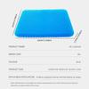 Gel Seat Cushion, Summer Breathable Honeycomb Design for Pressure Relief, Alleviates Back and Tailbone Pain, Ideal for Home