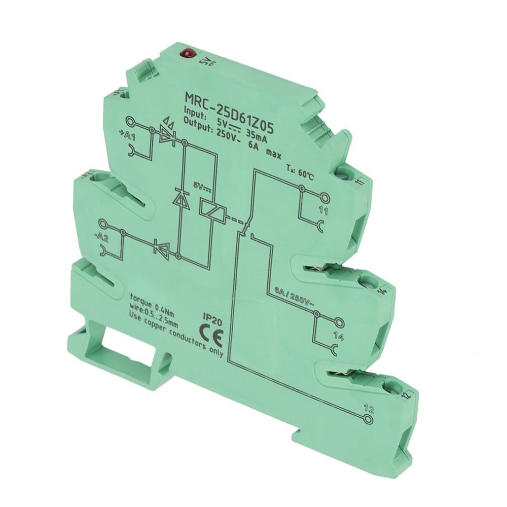 Control Module MRC-25D61Z05 Ultra Thin PLC Relay 5V 6.2mm Thick Relay PLC Relay Automation Equipment