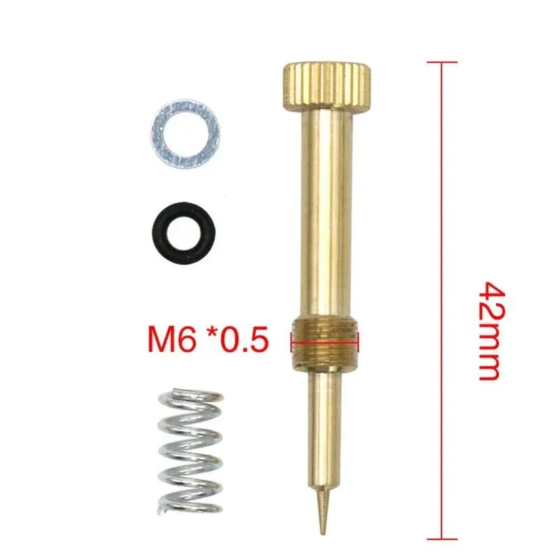 Carburetor Air Mixing Screw Fuel Mixture Screw For Mikuni VM22 Carb Off-Road ATV For YBR Bike Motorcycle Carburetor Repair Kit