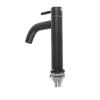Stainless Steel Bathroom Basin Sink Faucet Single Cold Water Tap Faucet with Hose