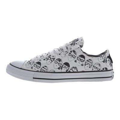 Chuck Taylor All Star Ox Comfortable Versatile Low Top Canvas Shoes Unisex Sneakers Black White 153845C