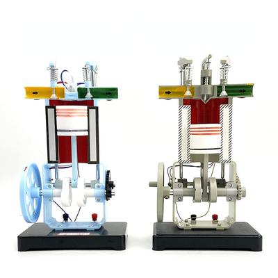 Metall-Viertakt-Verbrennungsmotor-Modell Schul-Physik-Lehrmittel Kinderspielzeug Geschenk