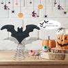 Bat Ornaments Halloween Party Supplies Halloween Bat Tree Toppers Easy Setup For Home Store Displays Decorations
