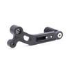 Motorcycle Folding Gear Shift Lever for 250SR SR250 Adjustable Length(Silver) Hwy