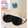 PrimeBlis Eye Mask, Lightweight, Soft, Satin Eye Cover for Sleeping, Made of Mulberry Silk, Suitable for All Seasons, Light Blocking, Restful Sleep, A