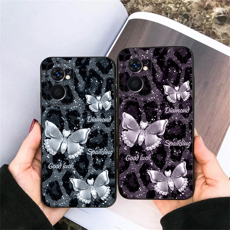 Brilliant Lucky Butterfly For OnePlus 8 9 11 12 13 10 Pro 9R 8T 12R Ace 5 2V Nord CE 2 4 Lite N20 SE 30 N200 TPU soft phone case