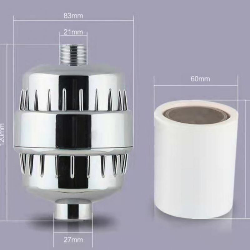 Premium Shower Filter Set: 10-15 Layers, 17-25 Levels, Water Purification Core for Enhanced Shower Experience