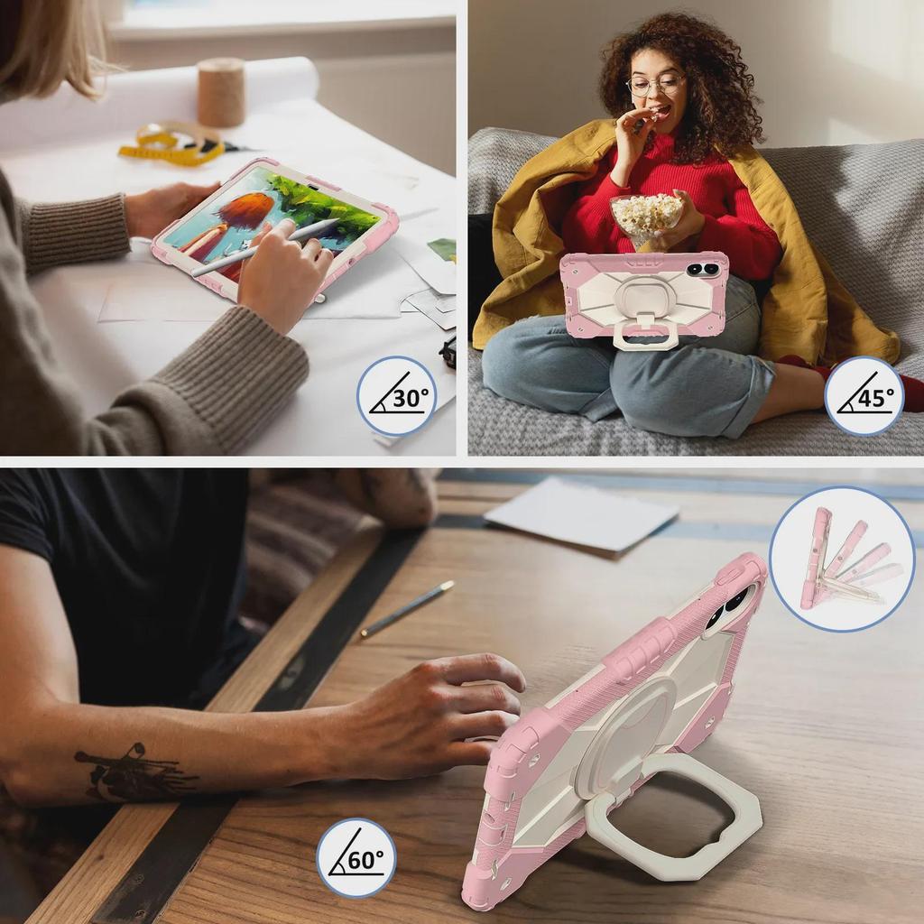 2024 Xiaomi Redmi Pad Pro 12.1'' Carcasă anti-cădere rotativă la 360° cu suport de orientare dublă