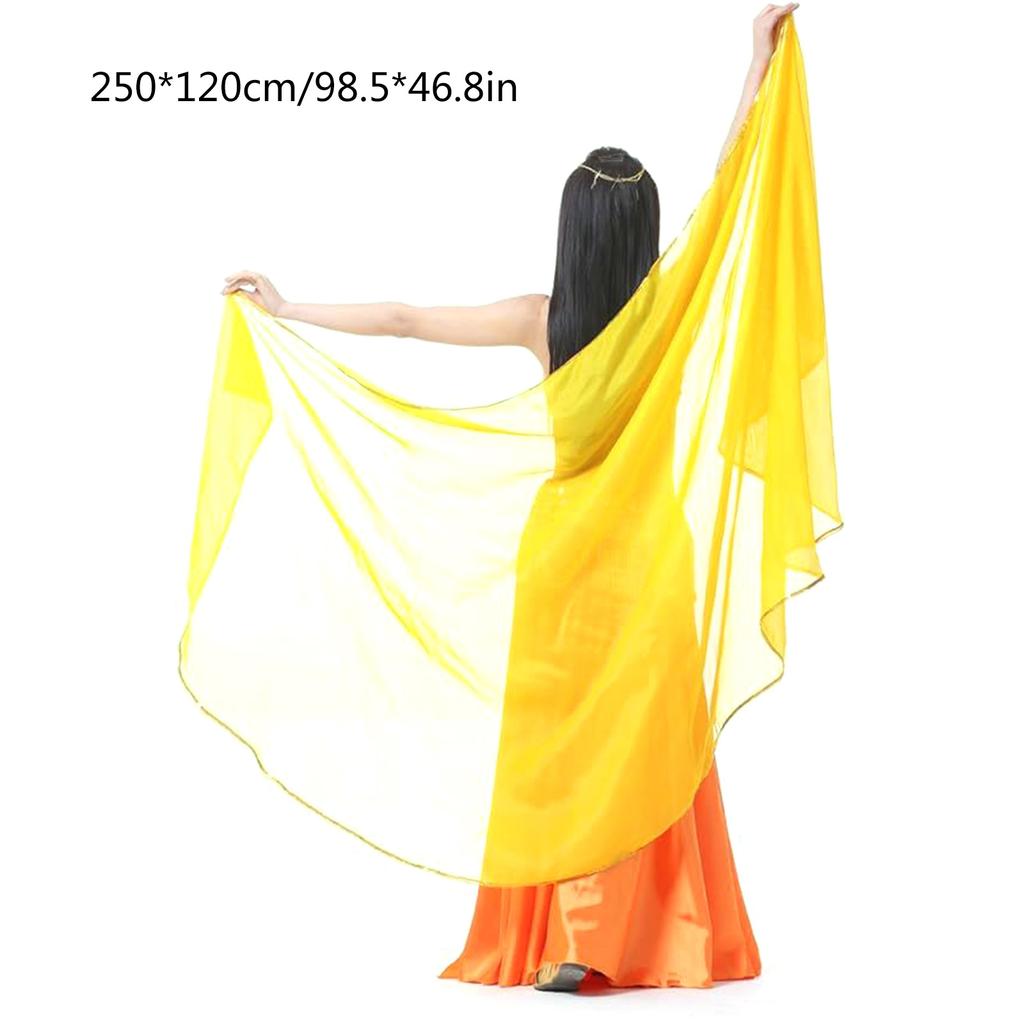 Women Chiffon Scarf Neck Fashionable Solid Color Country Style Lightweight Scarves for Ladies and Girls