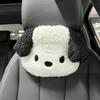 Car Headrest, Neck Pillow, Cute Plush Dog, Comfortable Car Headrest, All-season Car Headrest