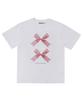 MATCHGLOBE Twice Ribbon Oversized Tee (White)
