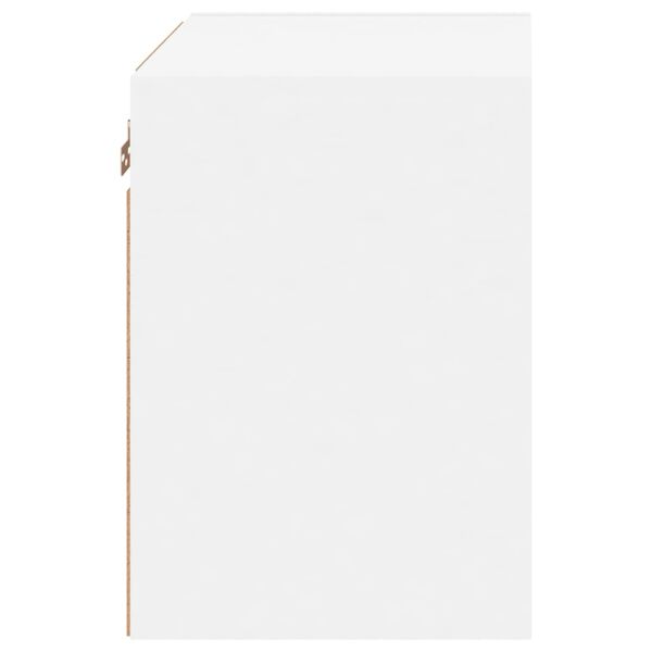 Wandnähtischer, Wand-TV-Schrank für das Wohnzimmer, 2-stöckiger Stauraum, multifunktionaler Wandschrank, 40x30x30 cm