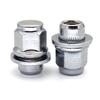 4PCS OEM Specification Wheel Lug Nut and Stud Bolt Kit M12x1.5 For Toyota Camry Corolla 4Runner and Lexus ES IS GS Models