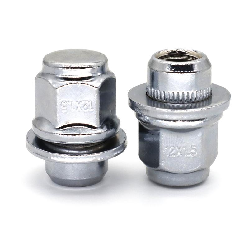 4PCS OEM Specification Wheel Lug Nut and Stud Bolt Kit M12x1.5 For Toyota Camry Corolla 4Runner and Lexus ES IS GS Models