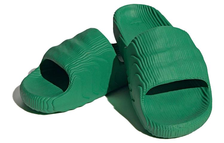 Adidas Adilette 22 Slides Green White IF5395