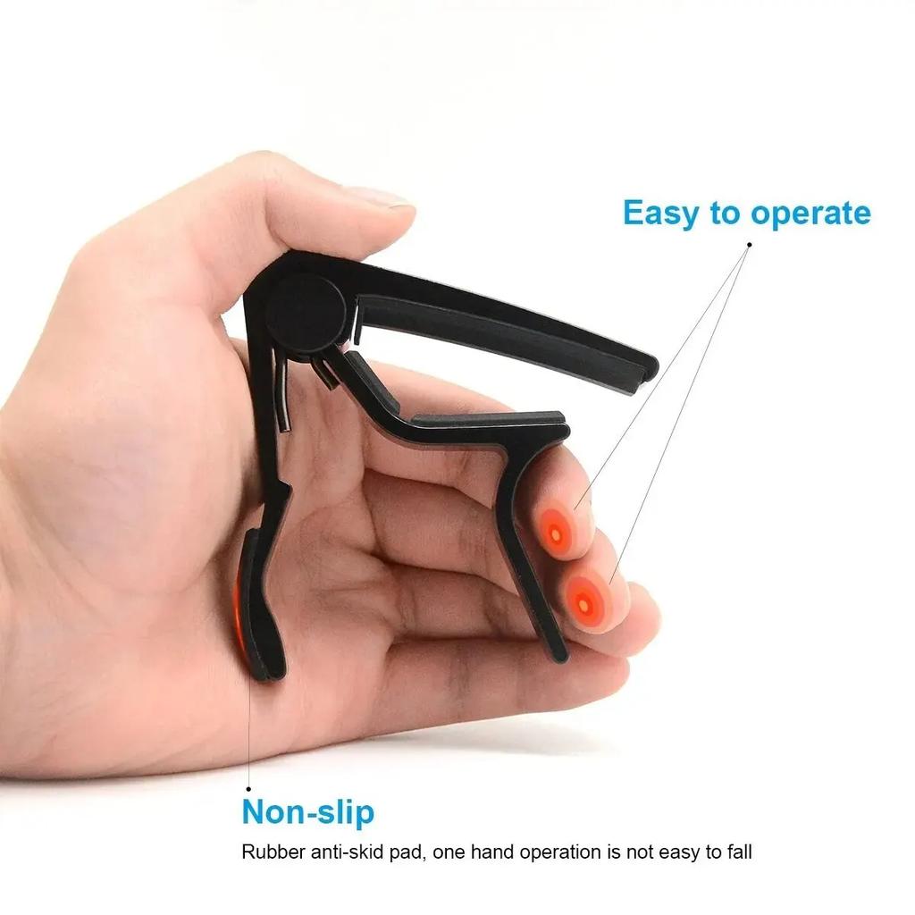 Guitar Capo for 6 String Acoustic Classic Electric Guitar Alloy Metal Universal Multifunction Capo Guitar Accessories