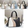 Stylish Color Block Handbag Trendy Crossbody Bag For Women High Capacity Chic Design