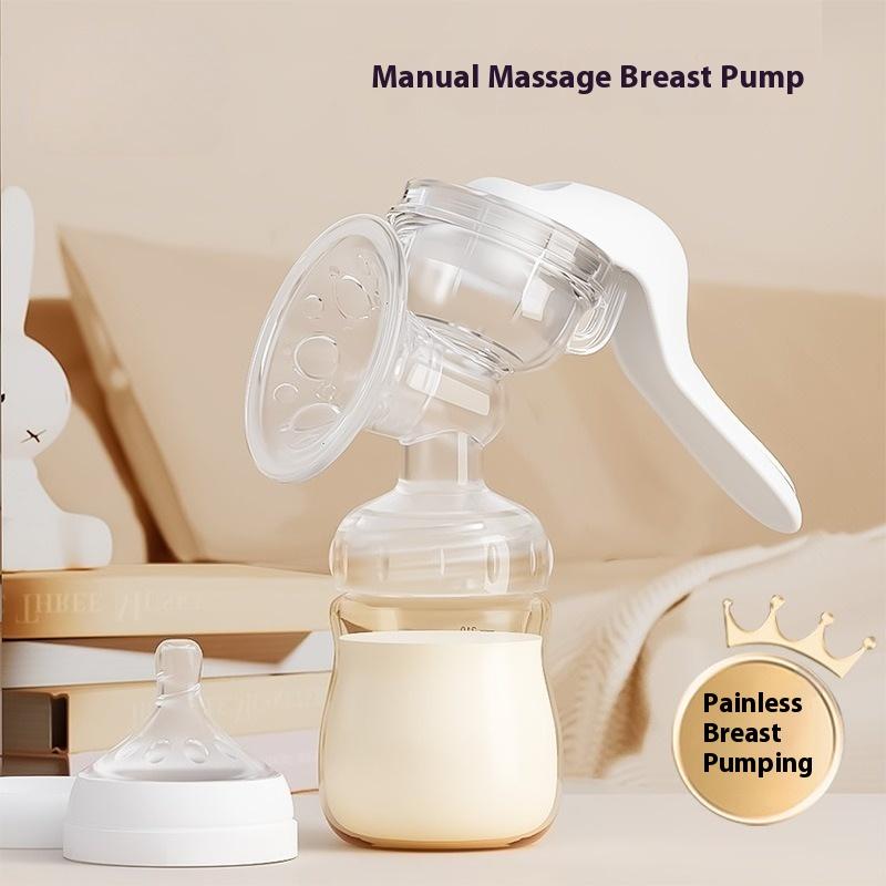 Manual breast pump Painless breast pumping Large suction massage breast pump Maternal and infant products for pregnant women
