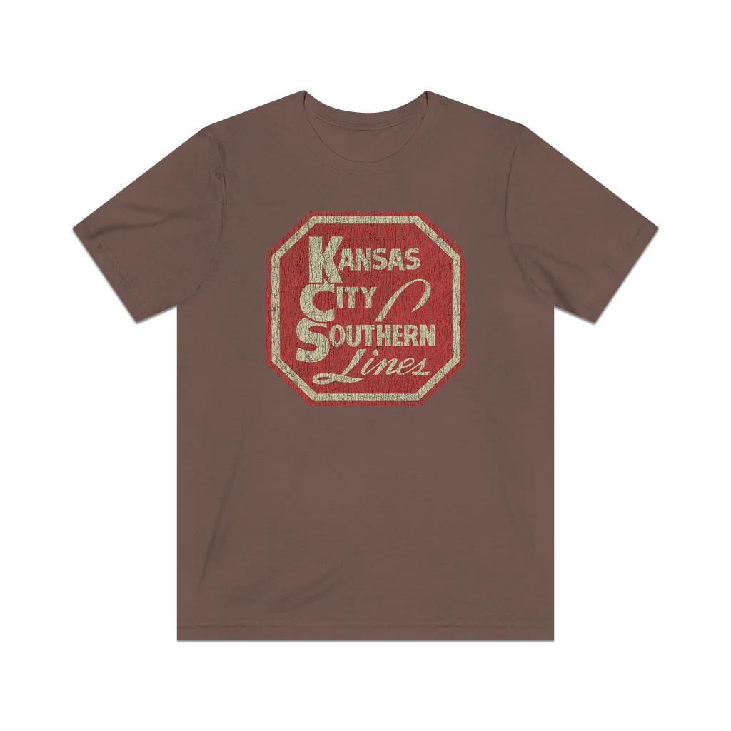 Kansas City Southern Lines 1887 Vintage Men s T shirt S