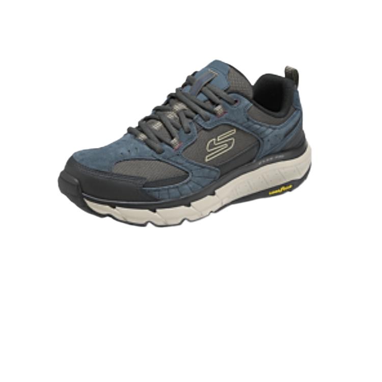 Skechers Outdoor Comfortable Durable Low-Top Outdoor Functional Shoes Men shoes Black Blue 237755-DKNV