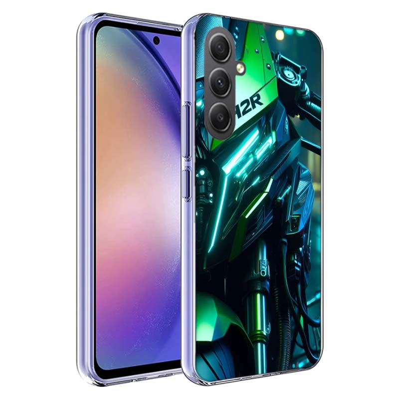 Luxury Car Motorcycle H2R Phone Case for Samsung A17 A37 A57 A07 A16 A26 A36 A56 A06 A02S A12 A22 A32 A52S A04S A14 A24 A34 A54