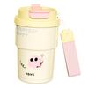 High-value Coffee Thermos Cup 316 Stainless Steel Double Drink Accompanying Coffee Cup Portable Water Cup Girl