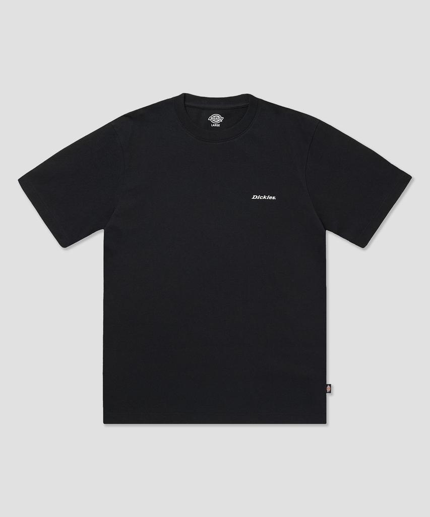 DICKIES [2Pack] Aerocool Basic Font Logo T-Shirt White/Black