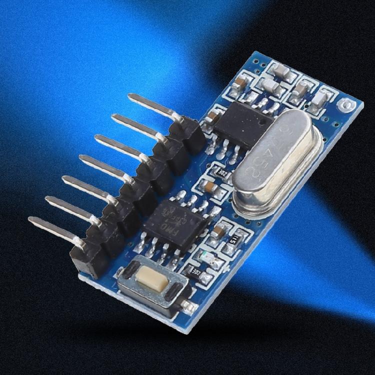 5PCS Super Heterodyne Receiver Module 433Mhz Remote Controlled Board 4-Channel