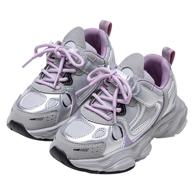 Fuluomi Girls Lightweight Daddy Sneakers 33