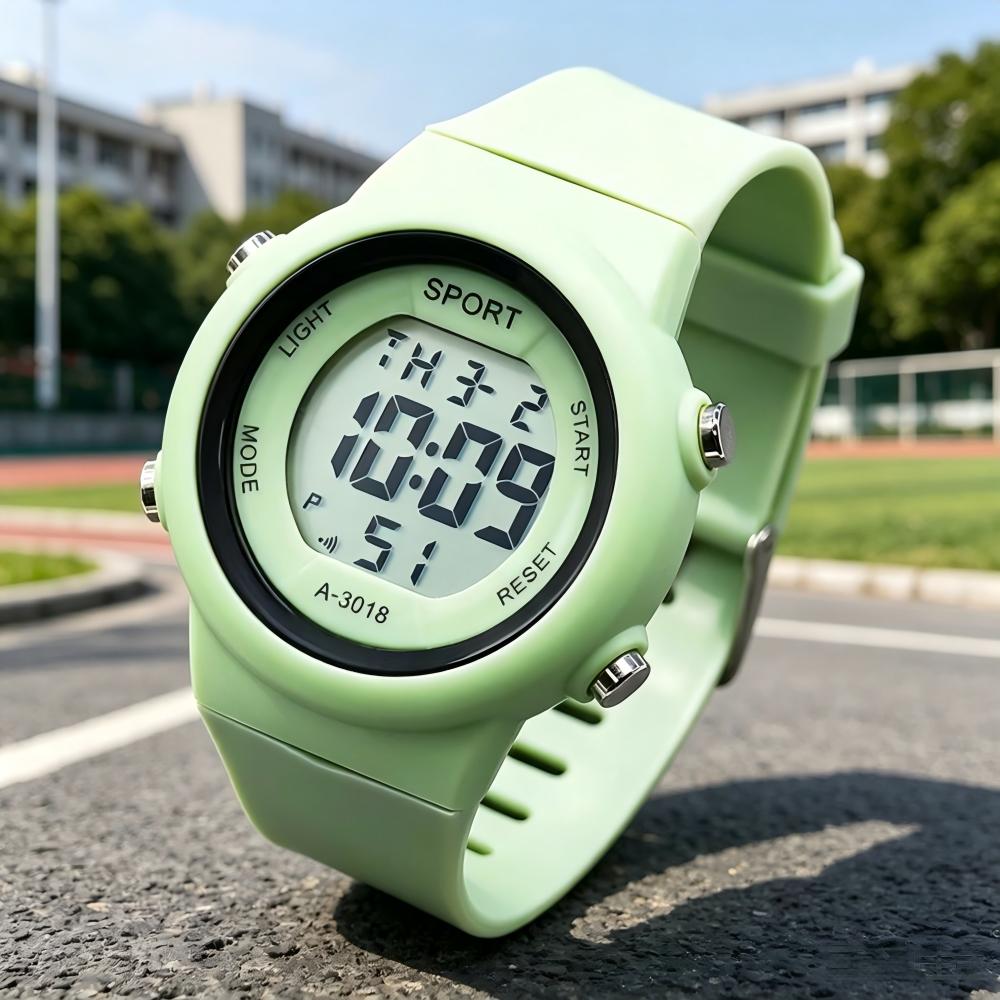 3D Cat-ear Men Women Watches Kids Sports Electronic Watches for Girls and Boys Student Waterproof LED Digital Wristwatch Gifts