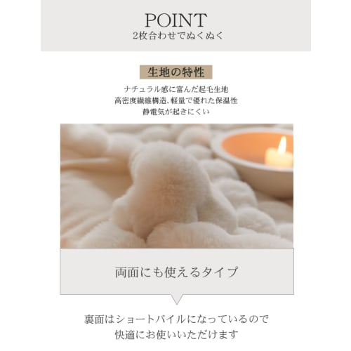 VERILADY Fluffy Blanket, Soft to the Touch, Fluffy, Warm, Washable, Stylish, Anti-Static, Thick, Winter Blanket (130x160cm, White)