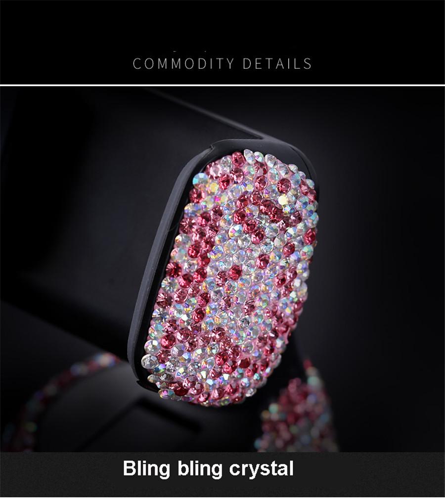 Bling Crystal Car Phone Mount with One More Air Vent Base Cell Phone Holder New