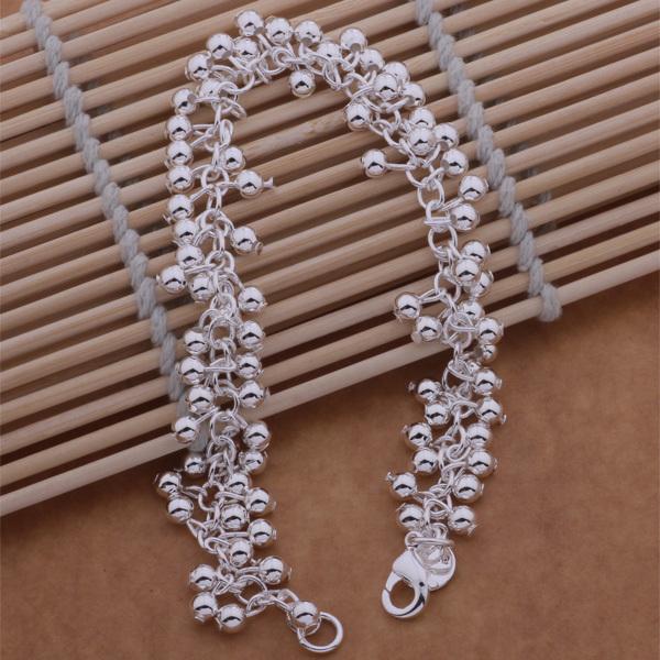 Wholesale 925 Sterling Silver Bracelets Grape Beads For Women Exquisite Student Girlfriend Jewelry Accessories Wedding Gift