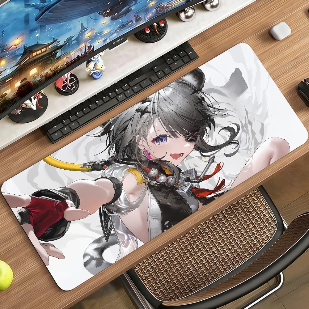 Game Arknights Endfield Tangtang Mouse Pad Non-slip Rubber Gamer Balance Computer Mat Decoracion Deskmat Laptop Office Large