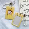 Waterproof Cartoon Plastic Card Cover Women's Kids Bus Credit ID Name Business Working Bank Card Badge Holder Protective Cover