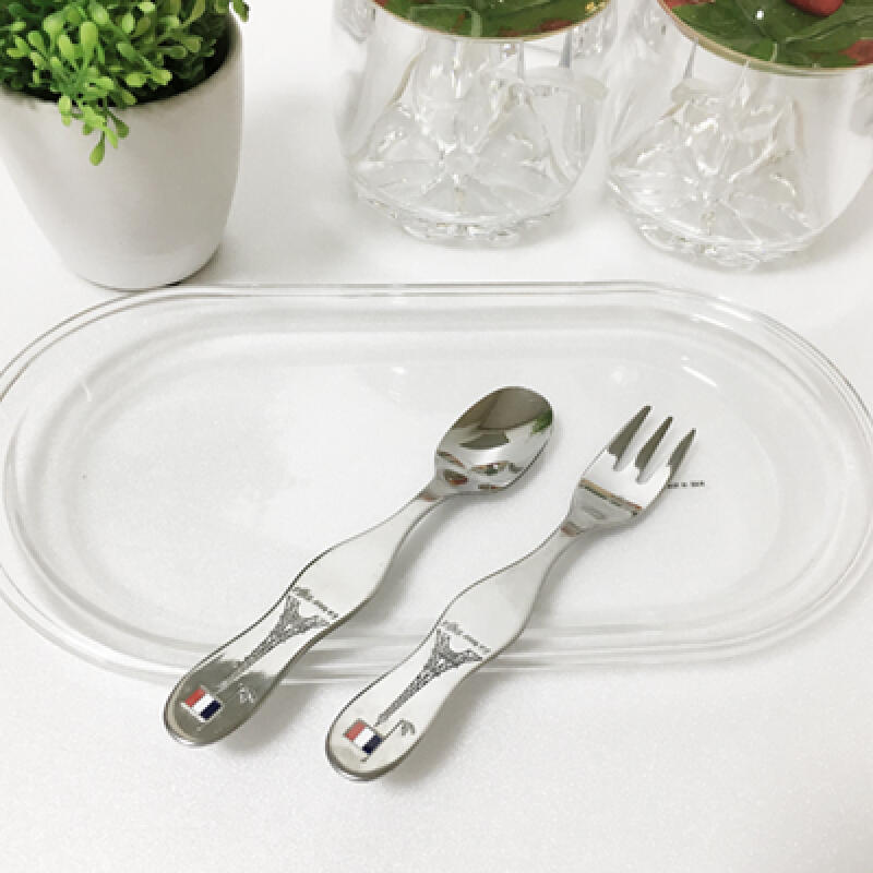 Paris’s Dessert Spoon & Fork Set